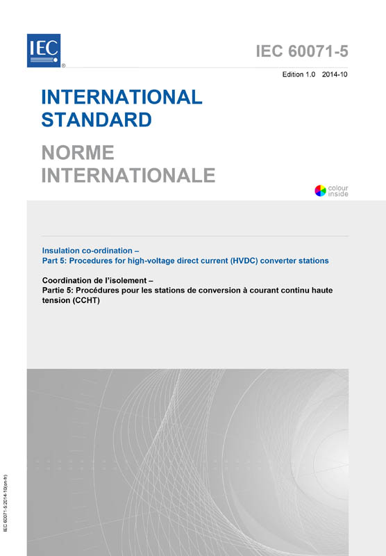 Cover IEC 60071-5:2014